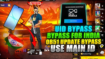 UID EMULATOR BYPASS | UID BYPASS | FREE FIRE UID EMULATOR BYPASS | BYPASS UID | CLOUD ENGINE BYPASS
