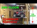 Installing a Homemade Elevator in a Garage DIY