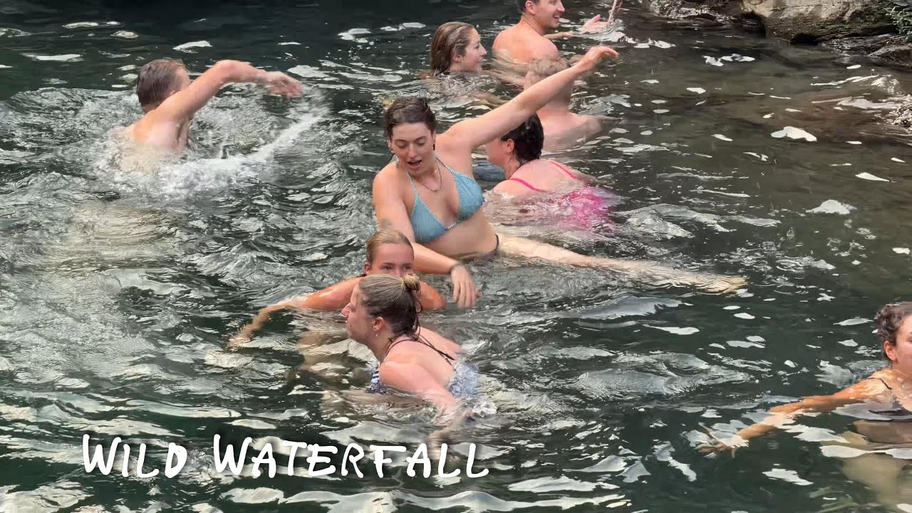 A Peaceful Day at a Wild Waterfall in Nature #usa #travel #nature