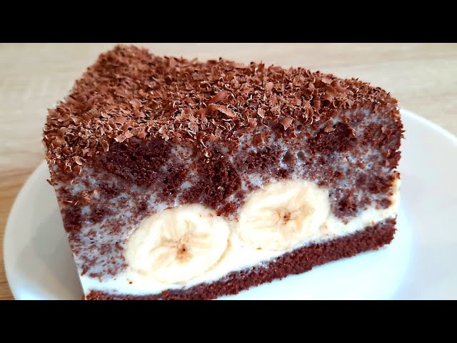 Шоколадно-банановый Торт