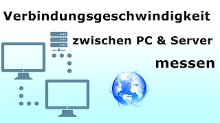 Verbindungsgeschwindigkeit zwischen PC & Server messen