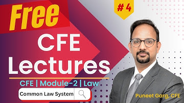 CFE Free Lectures | Ep.4 #cfe #certifiedfraudexaminer #acfe