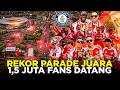 MOMEN PARADE JUARA ARSENAL! LUPAKAN KEKALAHAN FINAL UCL 1,5 JUTA GOONERS MERAHKAN LONDON UTARA