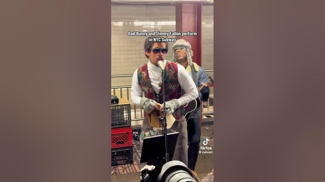 Bad Bunny & Jimmy Fallon perform in NYC Subway for Fans!! π½π΅π· Bad Bunny & Jimmy Fallon perform in NYC Subway for Fans!! π½π΅π·