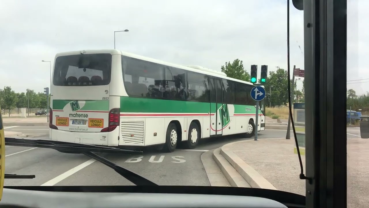 Lisbon, Bus 798 ride from Campo Grande to Escola pintor Almada Negreiros, Alta de Lisboa