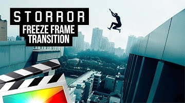 STORROR FREEZE FRAME TRANSITION EFFECT - FINAL CUT PRO X