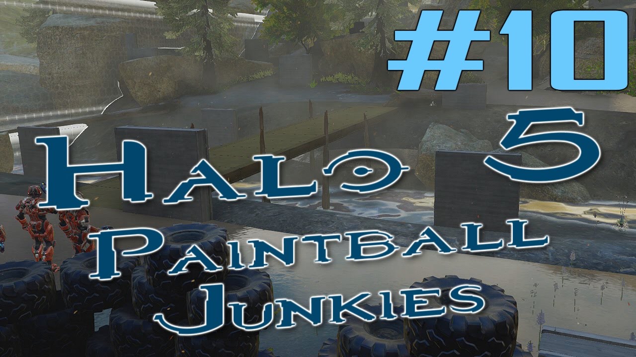 Fun On Halo 5 Custom Games Episode 10 Paintball Junkies YouTube