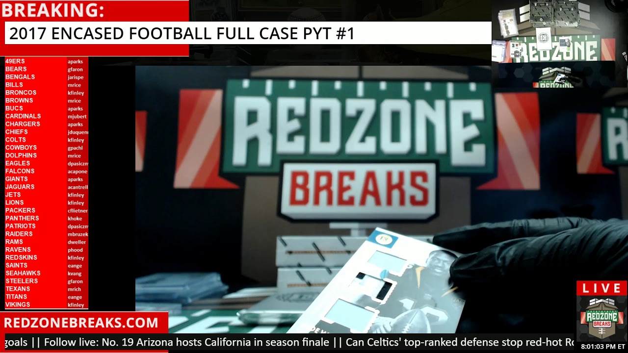 03/03/18 -  2017  Encased Football Full Case PYT #1