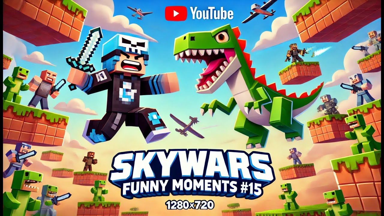 Hive skywars funny moments #15 - Minecraft Gameplay - YouTube