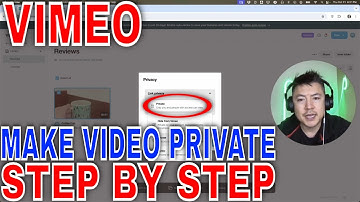 ✅  How To Make Vimeo Video Private 🔴