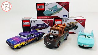 Cars Tomica 3 units released in May C-26 Ramone C-27 Flow C-37 meter Disney cars Tomica