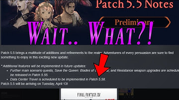 FFXIV: Cross Datacenter Travel in 5.58!?! Hype \o/