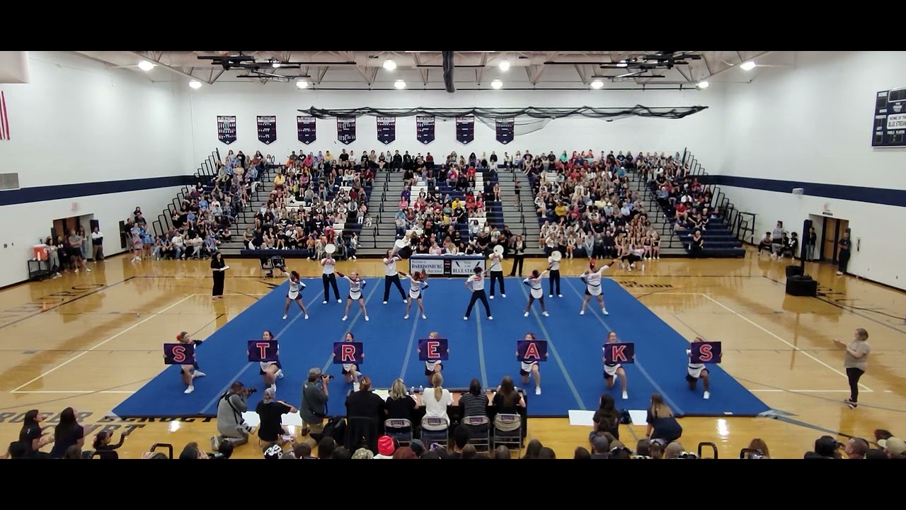 Harrisonburg High School at Harrisonburg Blue Streak Cheerleading