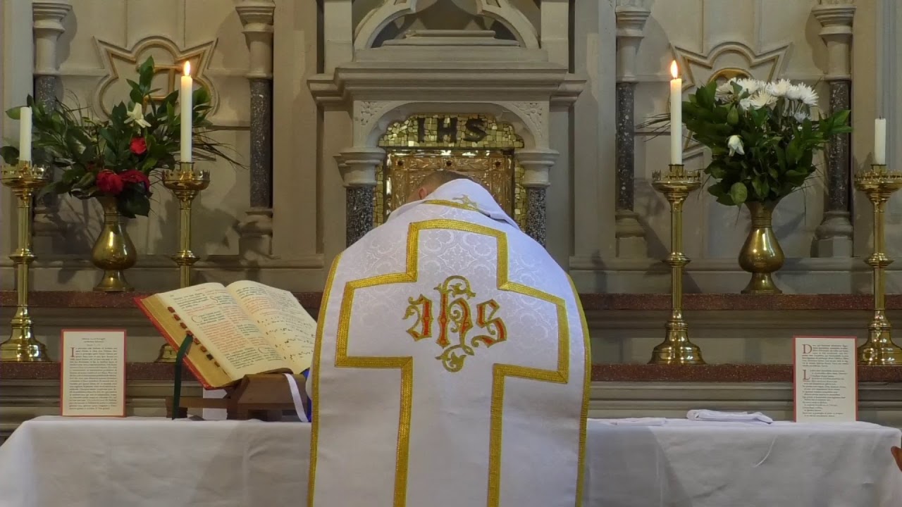 The Sacrifice of the Mass - Celebrant and Preacher: Fr Philomeno M ...