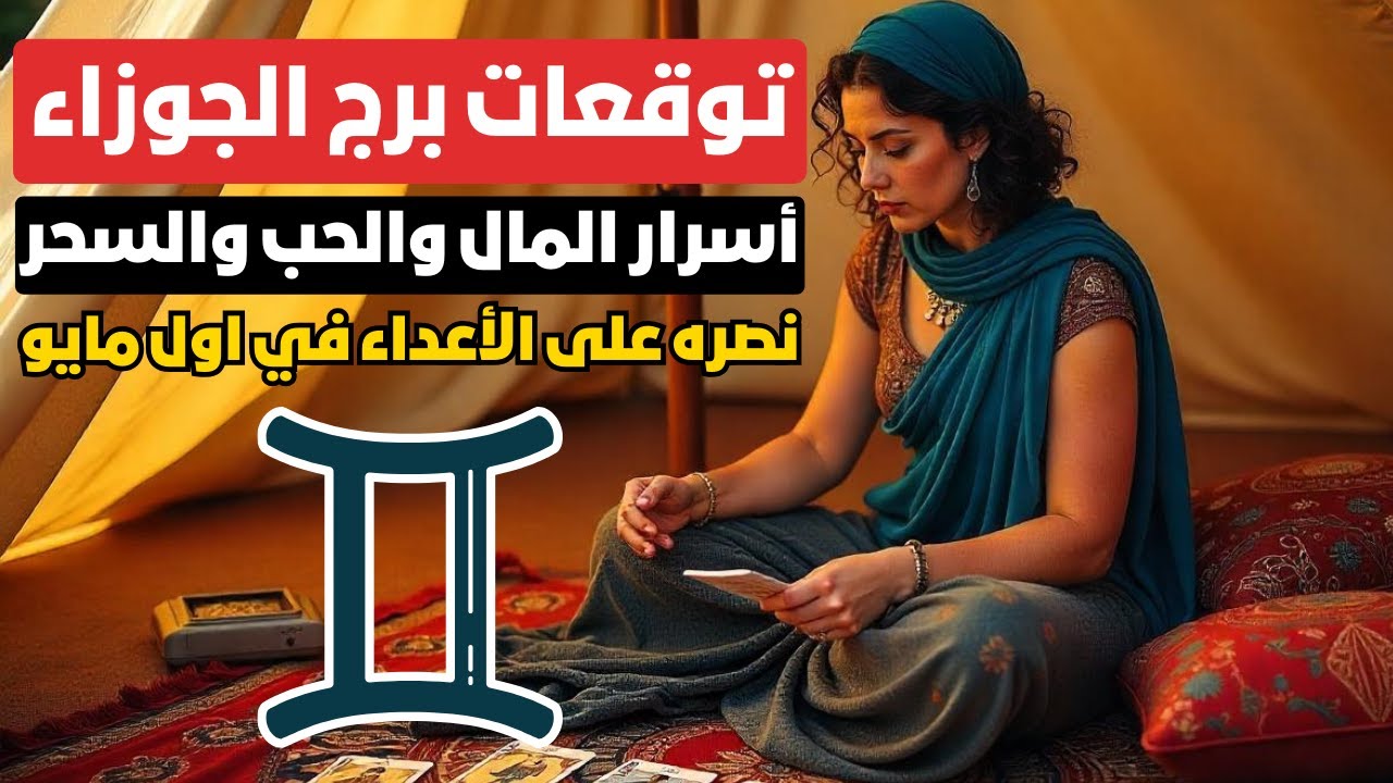 توقعات برج الجوزاء ♊ ماليات واستقرار وتخاطر مع شخص ❤️ نجاح في شغلك 💼 فيه سحر وحسد 🧿 لكن نصره قادمة✌️