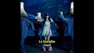 le sserafim crazy bts 🔥 #lesserafim #crazy #thenvsnow #kazuha #chaewon #yunjin #르세라핌 #eunchae #edit