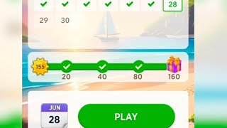 Words of Wonders WOW Daily Puzzle 28 June 2026 answer  screenshot 4