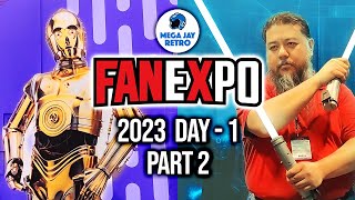 Star Wars Ahsoka Exhibit at Fan Expo 2023, Disney+, CrunchyRoll Anime, Spider-Man - Mega Jay Retro