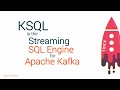 KSQL - the Apache Kafka Streaming SQL Engine - Live Demo using Delimited, JSON and Avro data