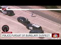 Wild chase ends in head-on crash in San Fernando Valley