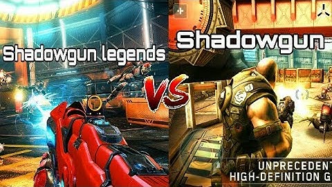 Shadowgun legends vs Shadowgun graphics comparison [GAME RANKING]