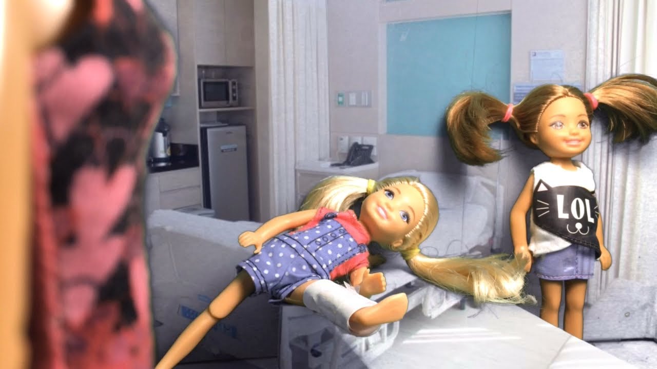 barbie chelsea broke her leg