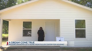 "It means everything to me": Kilgore Fuller Center builds grandmother her dream home