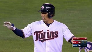 PHI@MIN: Suzuki pads Twins lead with double in 8th