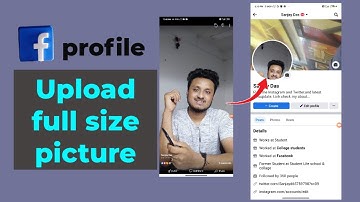 How to upload full profile picture on facebook /Facebook par full profile picture kaise lagaye