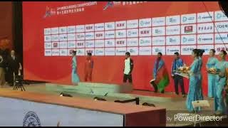 Parveen Kumar from India creating history by winning 1st ever GOLD medal in World Championship