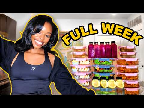 high fiber & high protein meal prep
