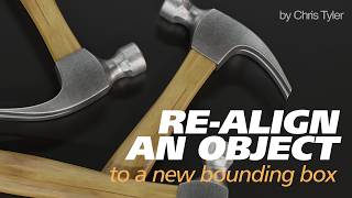 Realign objects to a new bounding box in Strata Design 3D