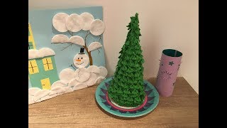 Diy Christmas-Tree With Noodles