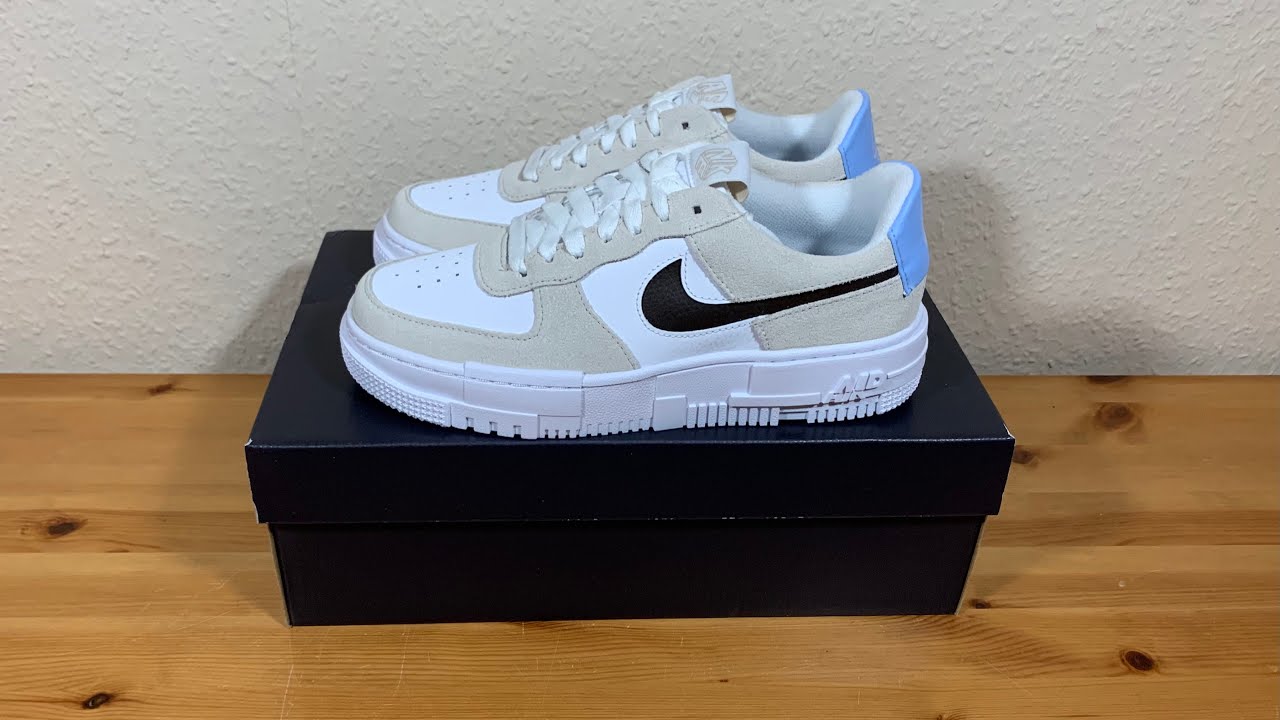 Nike Air Force 1 Pixel Arrives In Desert Sand DH3861-001 (2021) - YouTube