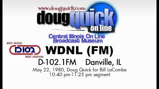 WDNL 1980 0522 Doug Quick for Bill LaCombe screenshot 3