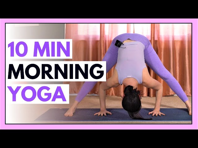 A 10 minute morning yoga routine for beginners to try in the morning to  start your day o… | Yoga routine for beginners, Morning yoga routine, 10  minute morning yoga