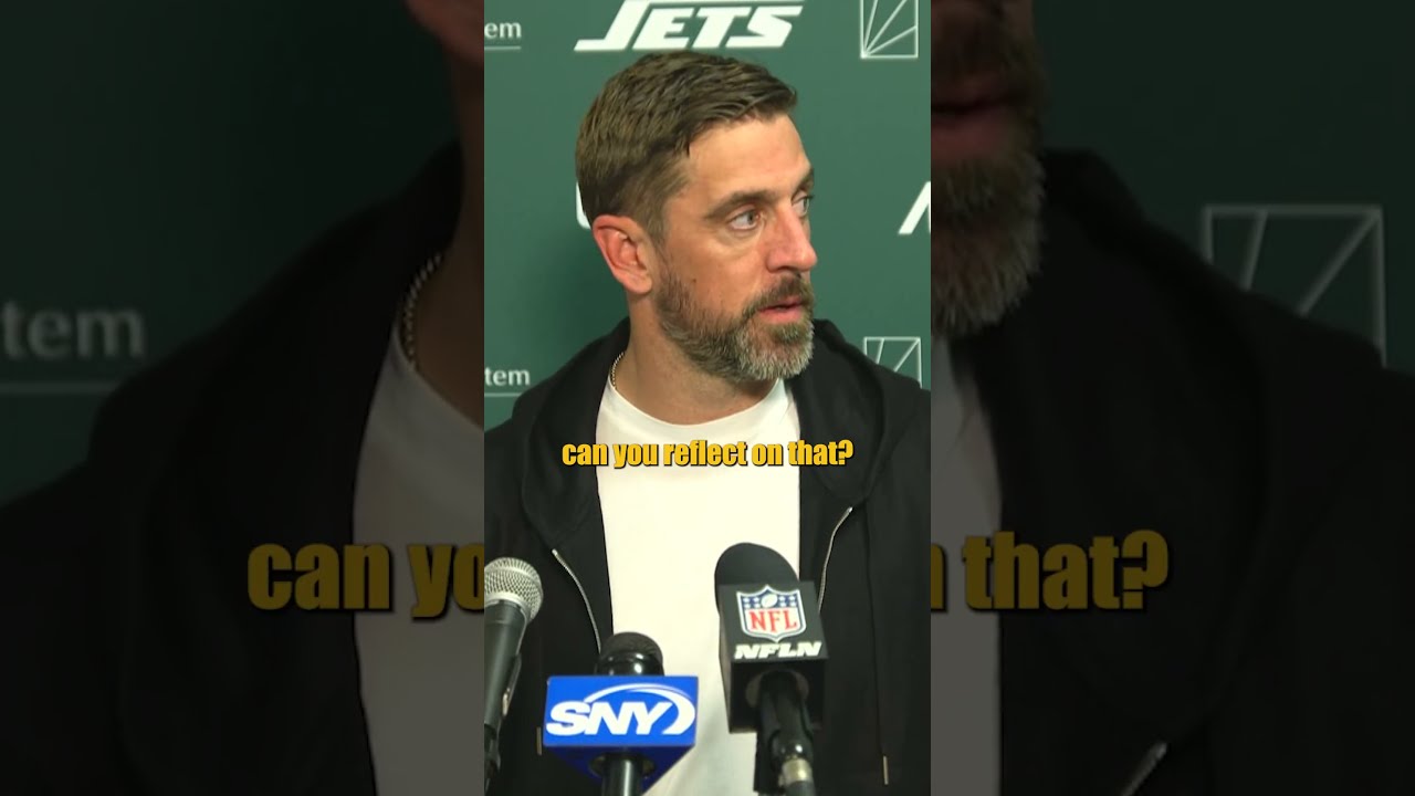 Aaron Rodgers Was NOT Having It NFL Football Jets