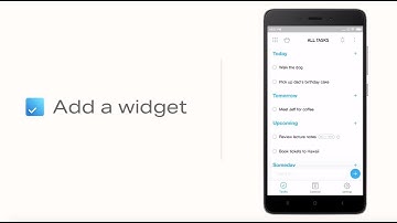 Install a Widget | Any.do