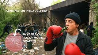 Philly Graffiti Caves, Rocky and Beer 🍻