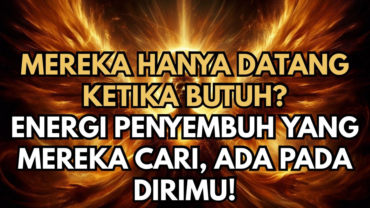 JIWA TERPILIH ✨ENERGIMU MENYEMBUHKAN! ITU SEBABNYA MEREKA MENCARIMU!