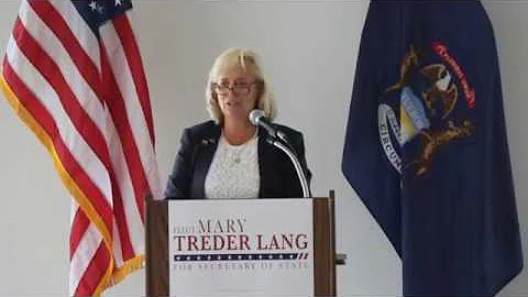 Mary Treder Lang for SOS Announcement