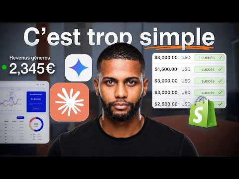 J'ai Créé une Boutique de Dropshipping en 24h avec l'IA (voici le résultat)
