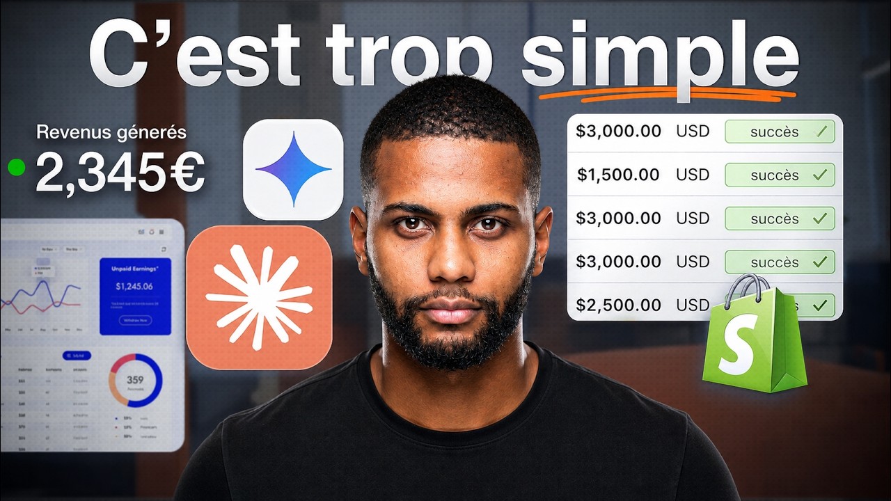 J’ai Créé une Boutique de Dropshipping en 24h avec l’IA… — Transcript