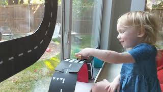 Road Toys That Stick To Windows Waytoplay Flexible Rubber Roads