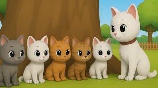 "Billi Ke Cute Bache! 🐱💖 | Funny Cat Cartoon for Kids | Meow Meow Adventures 😻" screenshot 3