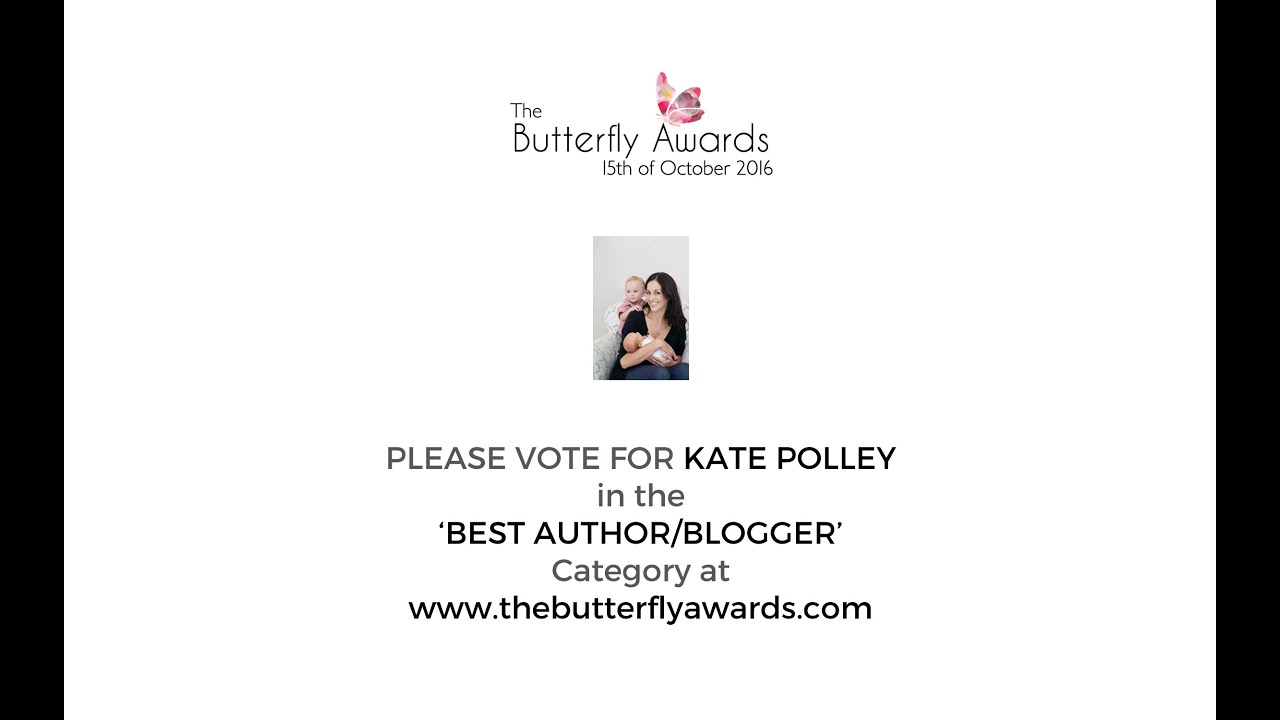 Best Author/Blogger Award Nomination - Kate Polley