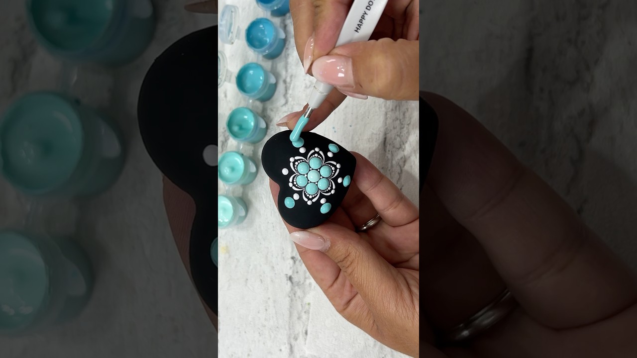 Super cute & tiny mandala heart Painting