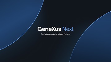 What’s GeneXus Next | The Native Agentic Low-Code Platform