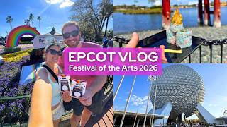 DISNEY WORLD VLOG 🎨  Final Weekend of EPCOT Festival of the Arts!
