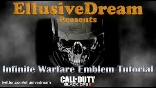 Infinite Warfare CoD Emblem Tutorial by EllusiveDream